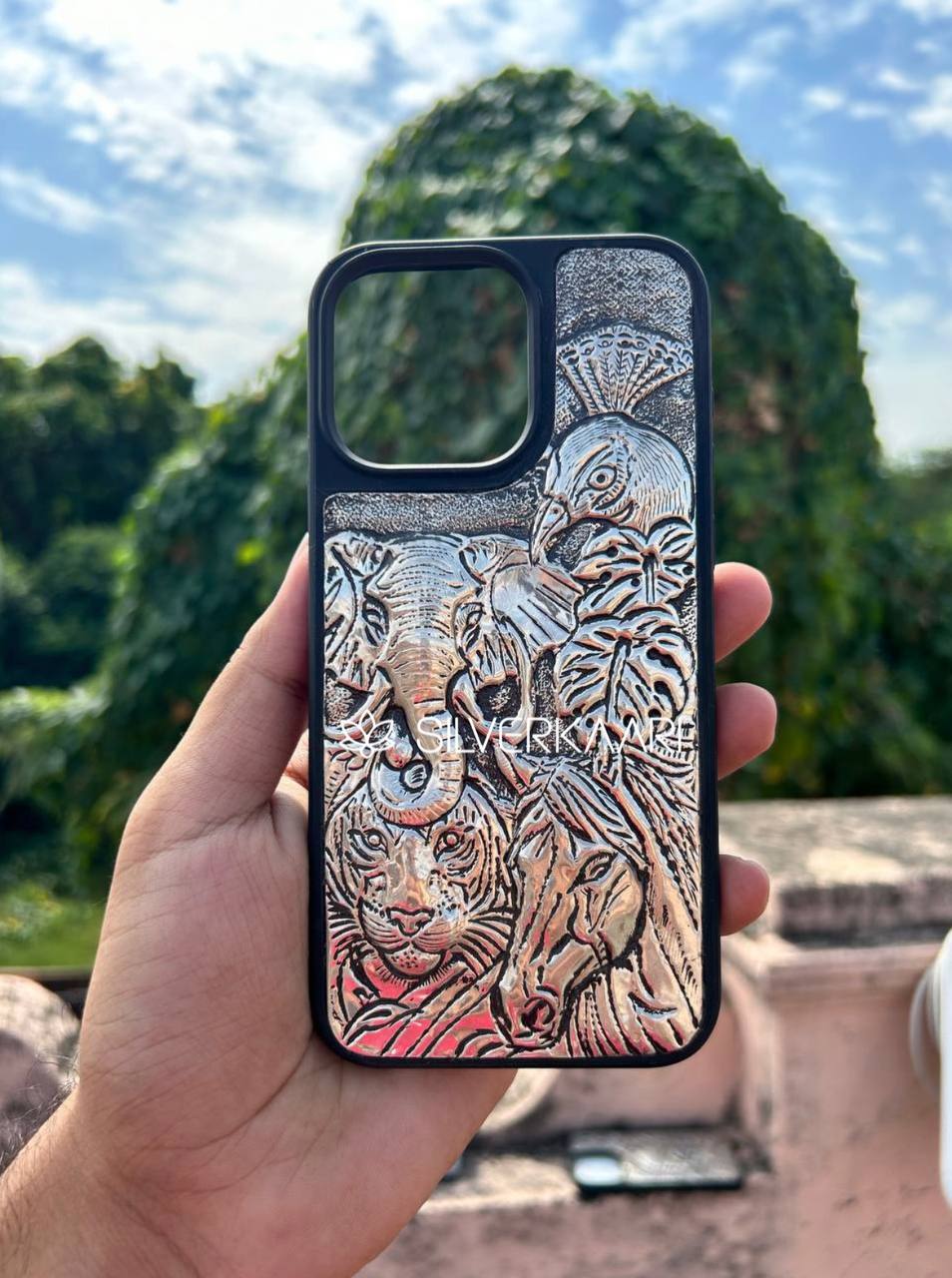 Silver Wilderness: Elephant, Horse, Tiger, and Lion Inspired Designs